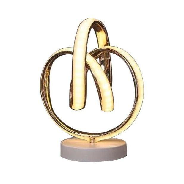 Minimalistická LED stolná lampa - zaoblený dizajn pre štýlovú domácu dekoráciu