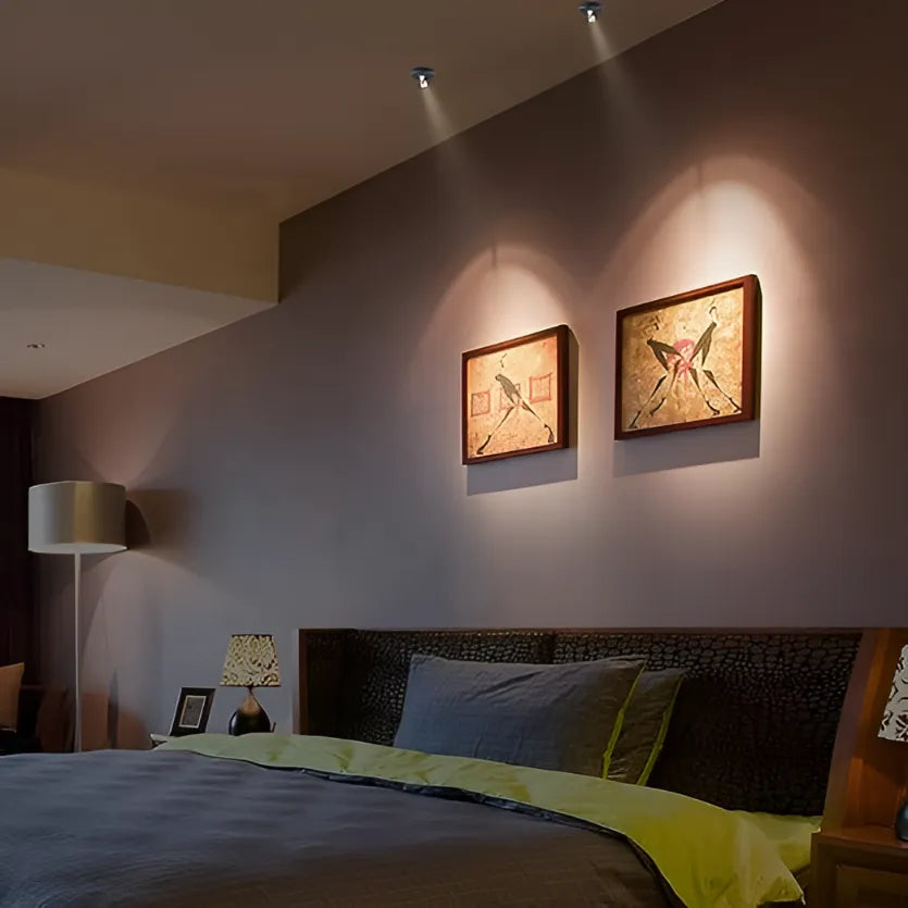 Beamix – Bezdrôtový LED reflektor s diaľkovým ovládaním – Stmievanie & flexibilný