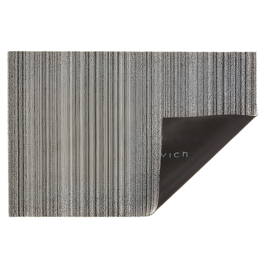 Tapis shag à rayures fines pour intérieur/extérieur