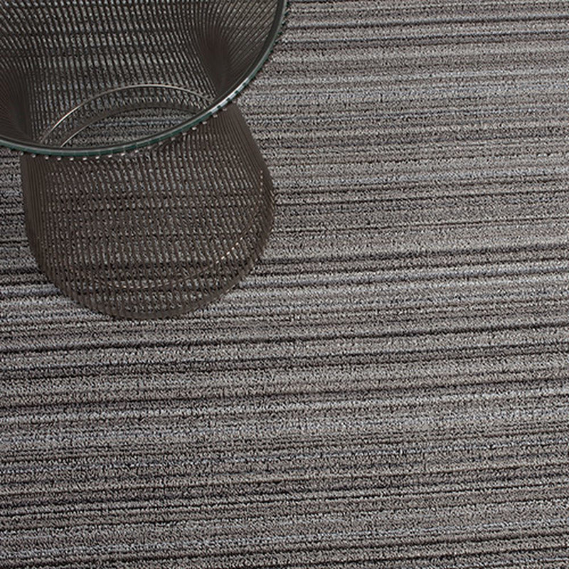 Tapis shag à rayures fines pour intérieur/extérieur