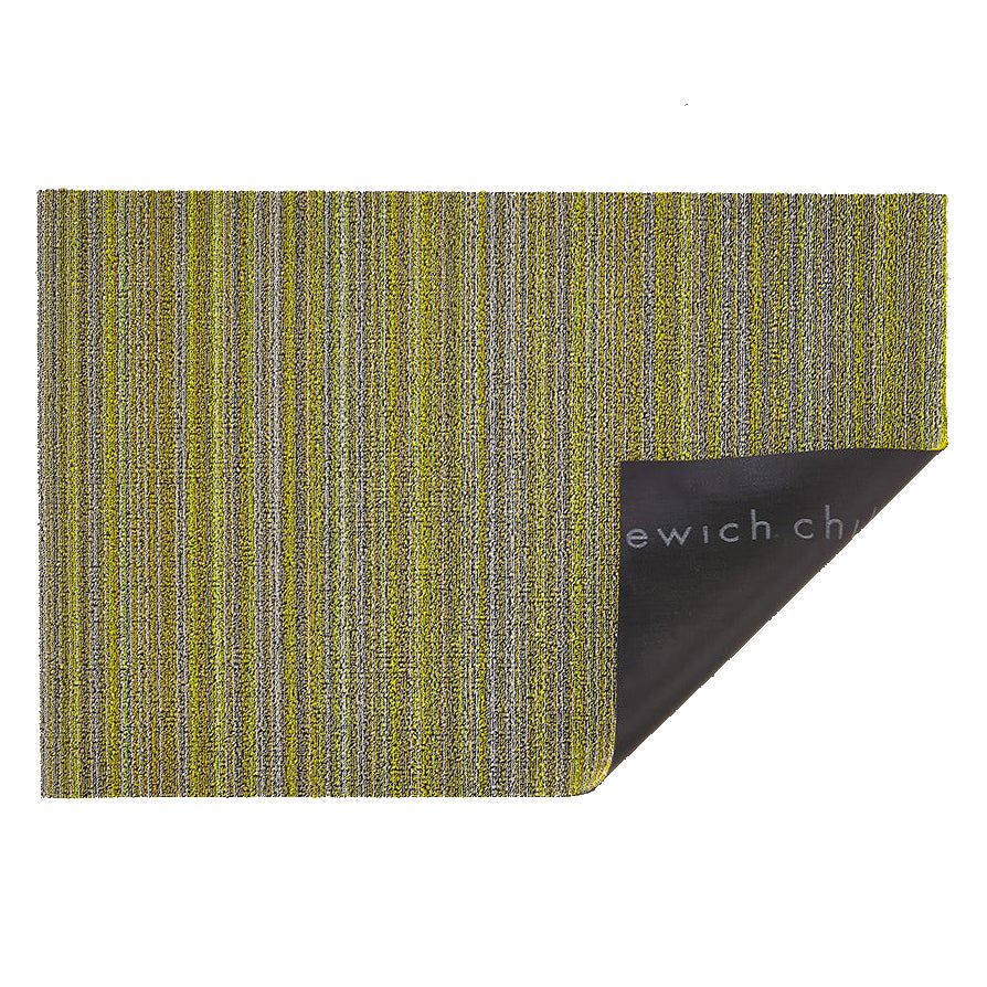 Tapis shag à rayures fines pour intérieur/extérieur