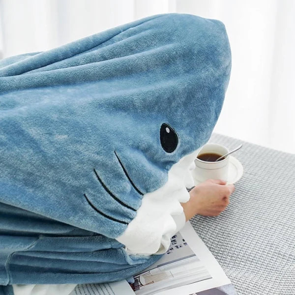 Ultra-mäkký žraločie overal pre mladých a starých - ChompChill