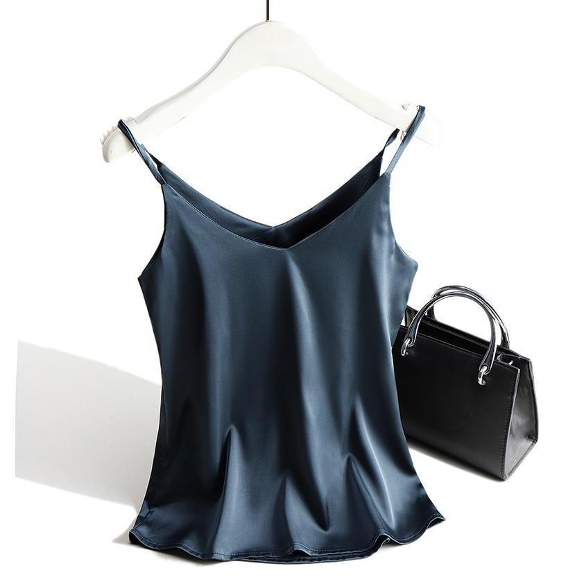 Adelaide - Satin-Tanktop für Frauen