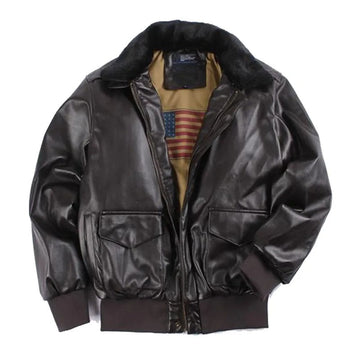 Vintage-Lederjacke - Jericho