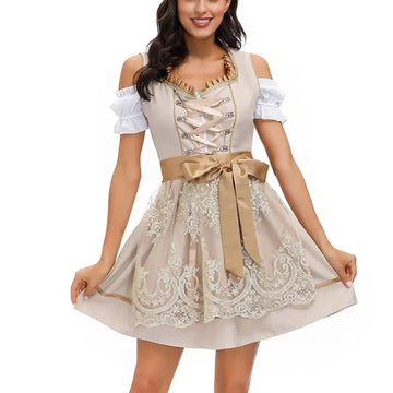 Devako Cornelia - Damen Oktoberfestkostüm mit Stickerei