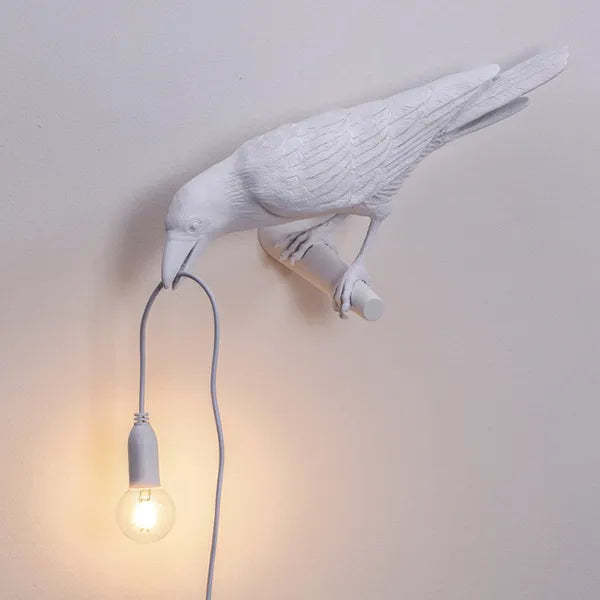 Devako Creative Crow – LED nástenné svietidlo s umeleckým dizajnom