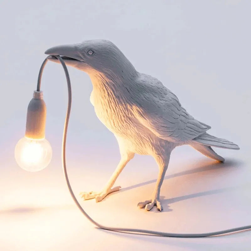 Devako Creative Crow – LED nástenné svietidlo s umeleckým dizajnom