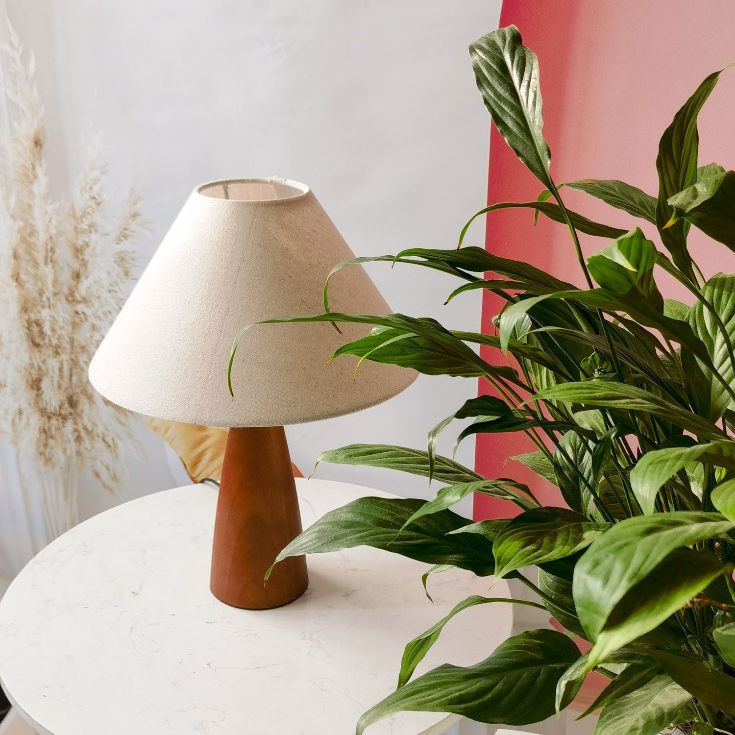 NobleOak - Klasická lampa z dreva