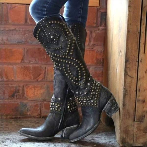 Lilli - Cowboystiefel mit Absatz