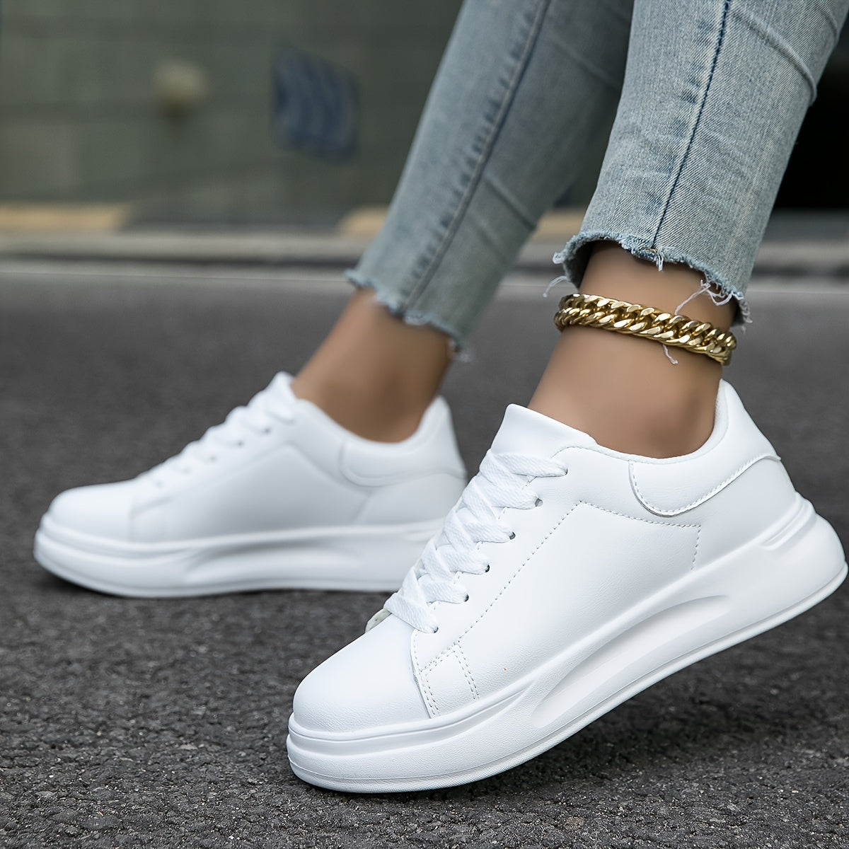 Maureen - Orthopädische Turnschuhe Weiß