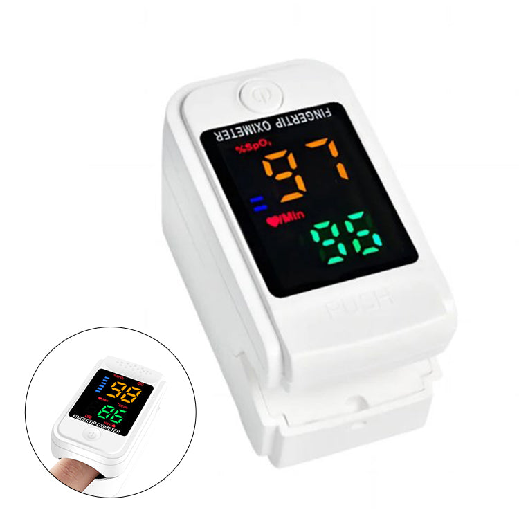 Virelio – Pulsoximeter mit LED-Display & Auto-Off – Für unterwegs
