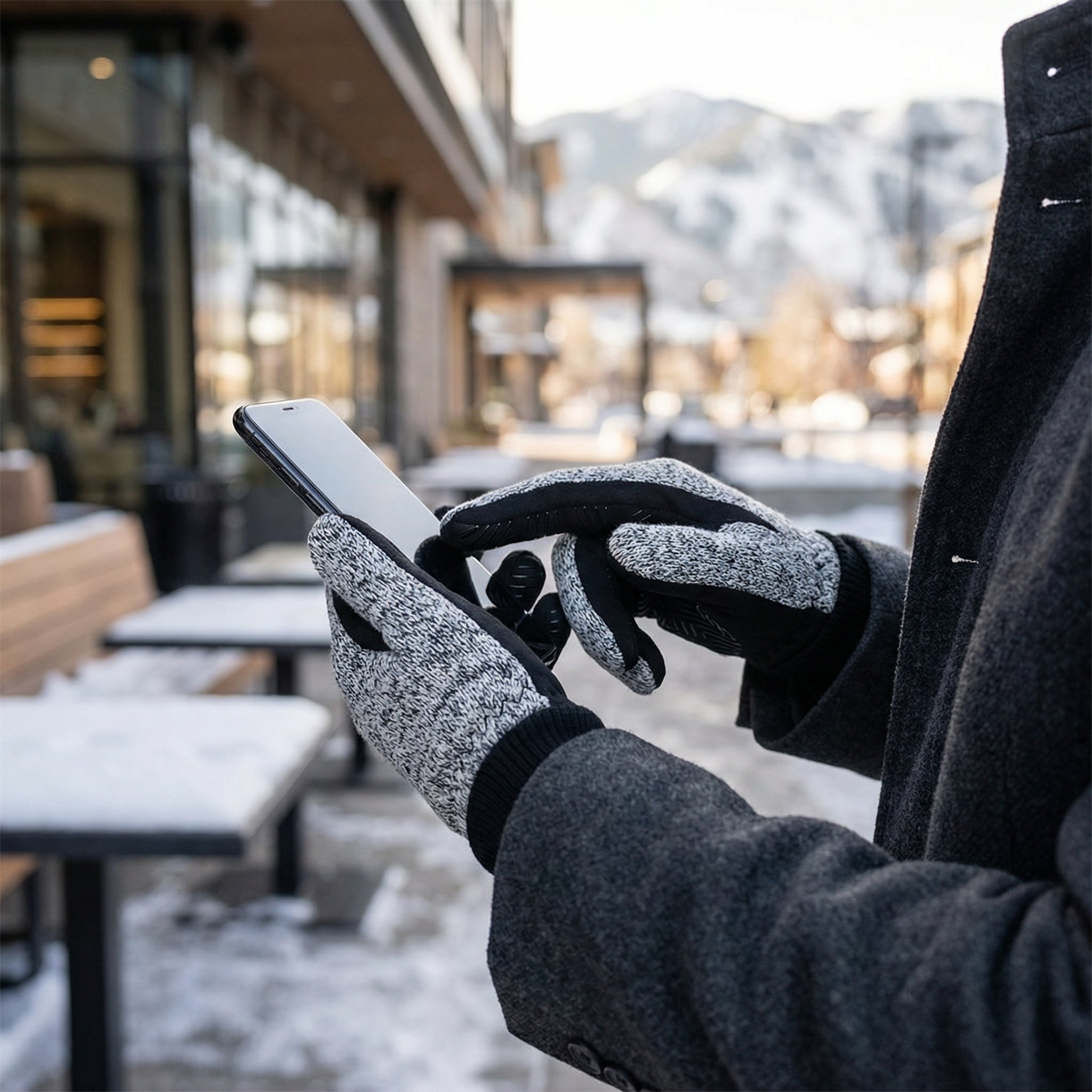 ThermoFit Winterhandschuhe mit Touchscreen – Rutschfest & Windabweisend