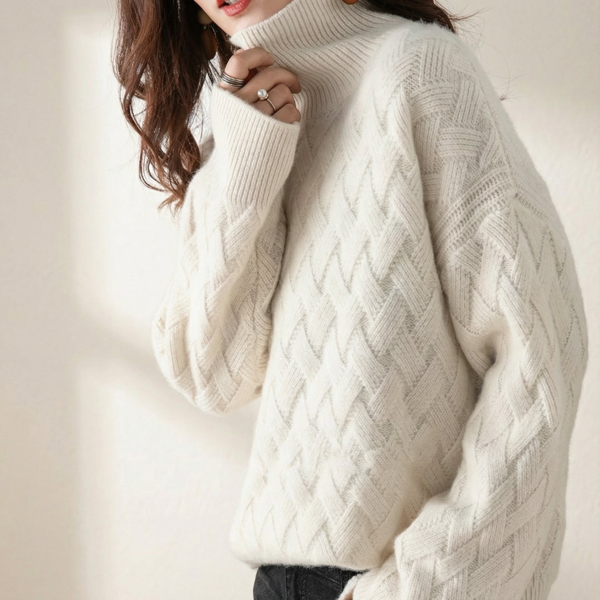 Isabella Luxe Cashmere Sweater for Women | Soft, Warm & Timeless Style