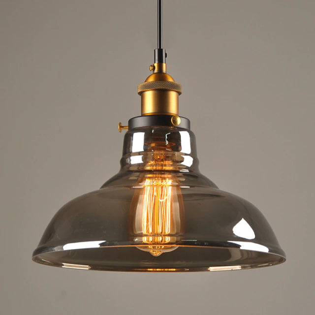 LumiVance – Kristall Hängelampe modern – Zylinder Glas & warmes Licht