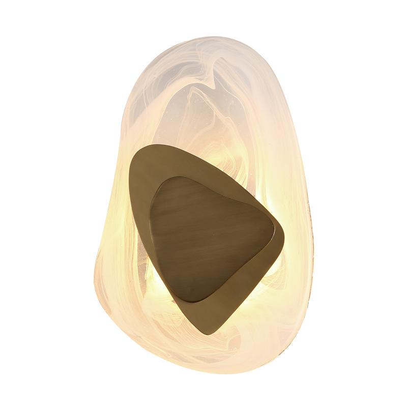 Skandinavische moderne Kristall-Wandleuchte | Elegance & Light
