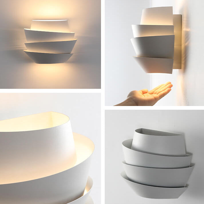 Luminique - Skandinavische Wandleuchte mit doppelten Eisenlichtern