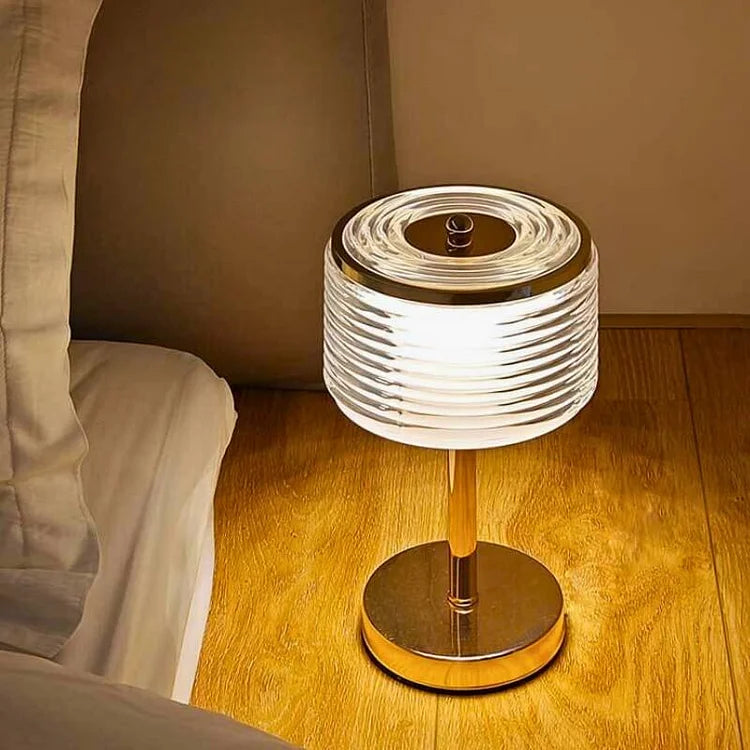 GlowRing - LED-Tischlampe in Ringform
