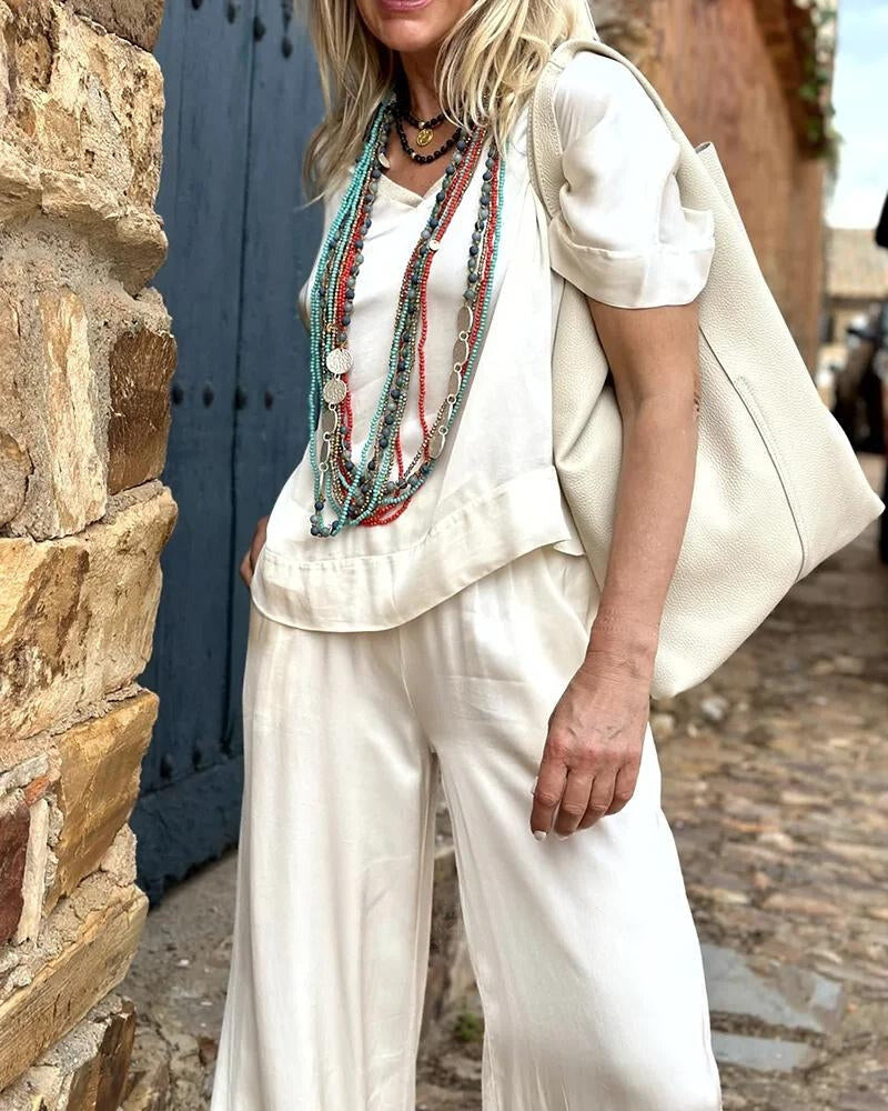 Benedikta - Blusen- und Hosenset mit elegantem Look