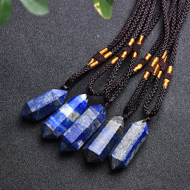 Collana curativa naturale in cristallo di ametista – Lyra
