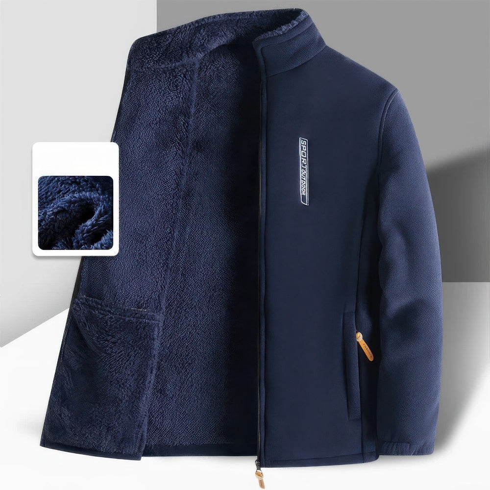 Giacca invernale da uomo foderata in pile - Confortevole e elegante