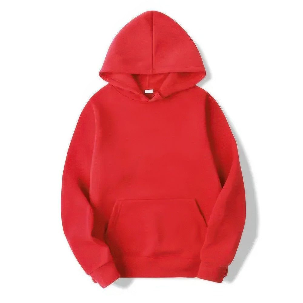 Devako Ridge Sweat-shirt à capuche unisexe avec cordon de serrage et pull confortable