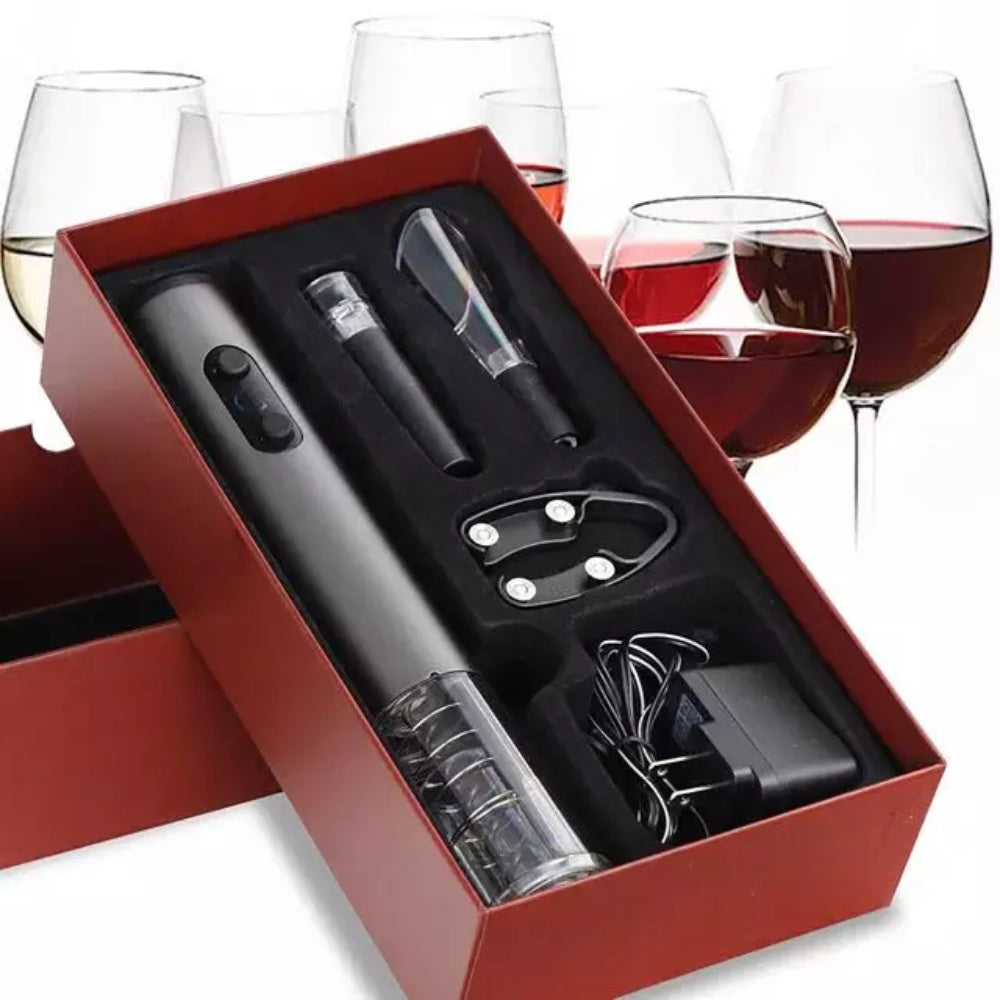 VinoEase Weinset – Eleganz und Funktion für Genießer
