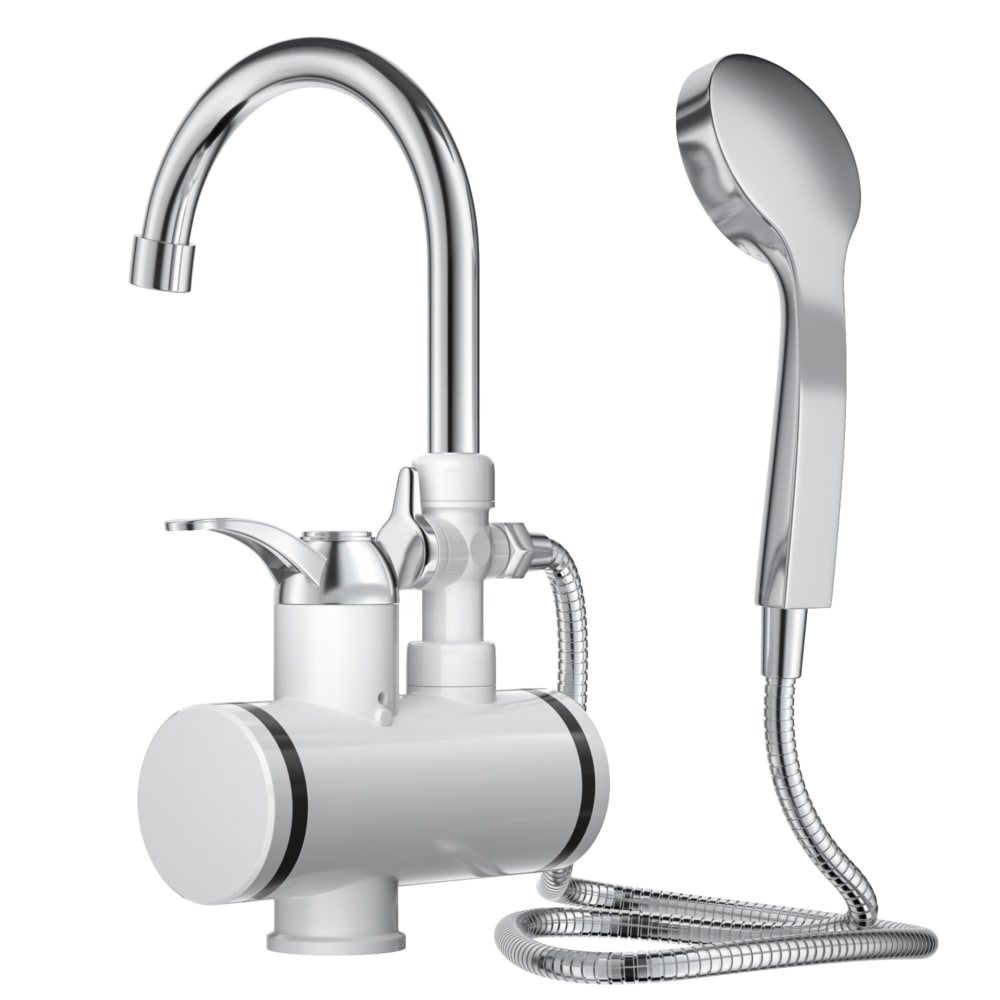 Robinet et douche avec chauffage intégré pour eau chaude instantanée