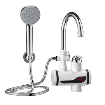 Robinet et douche avec chauffage intégré pour eau chaude instantanée