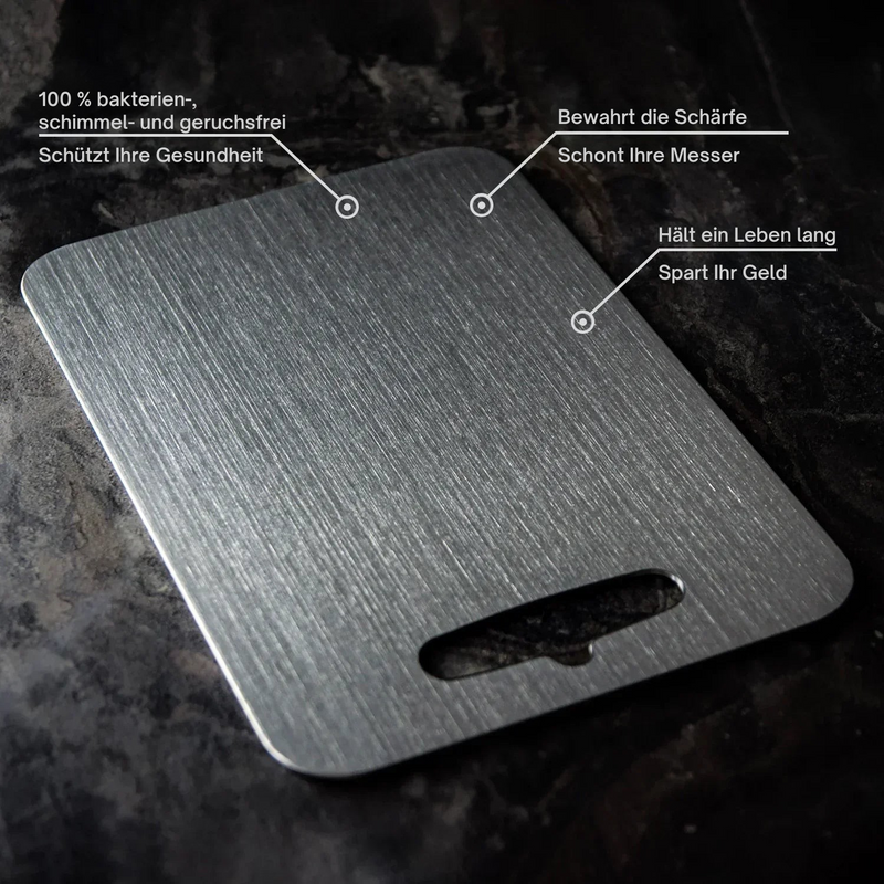 Titanium Küchenbrett – Schneiden mit Stil und Sicherheit Ohne BPA