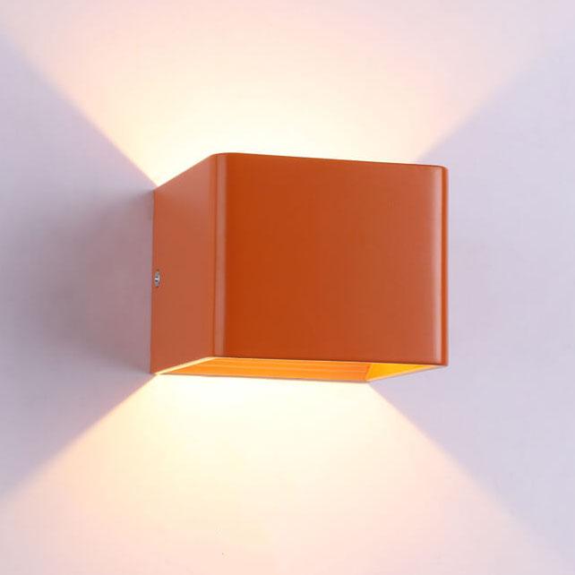 LuxorLight - Stilvolle quadratische LED-Wandleuchten aus Aluminium