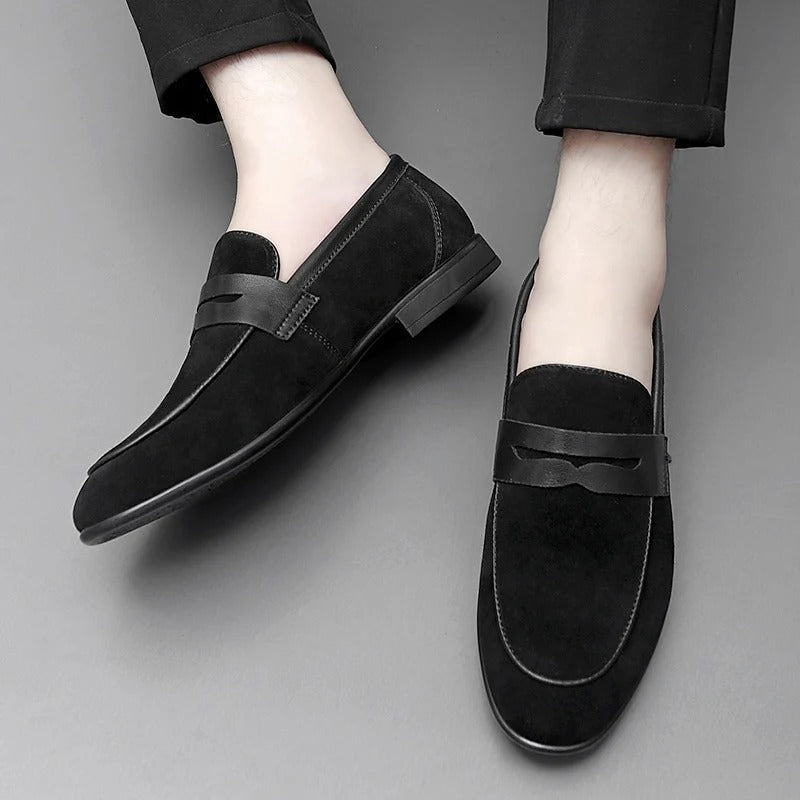 Allen - Zeitlose und Luxuriöse Loafers aus Leder