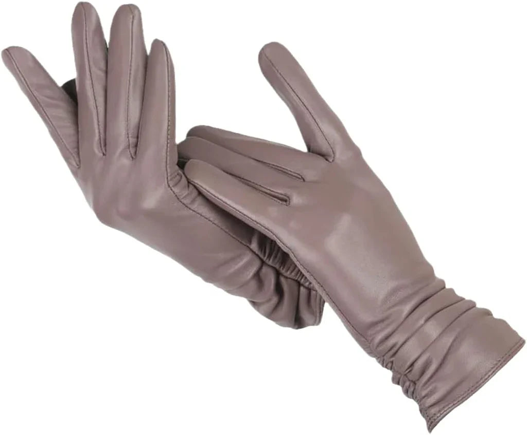 Klassische Leder-Damenhandschuhe - LuxLeather