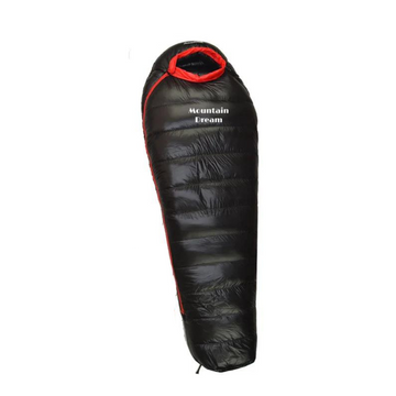 Winterschlafsack - 400T Ripstop Nylon - bis zu -20 °C mit Gänsedaunen