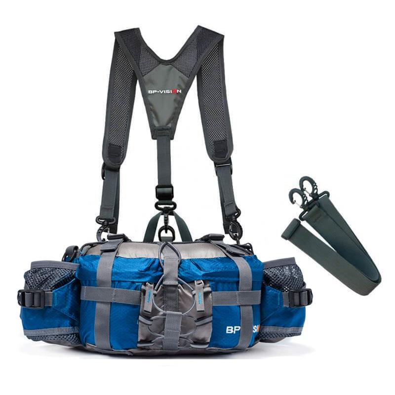 Outdoor Adventure Crossbody Taske - praktisk taske med flere rum