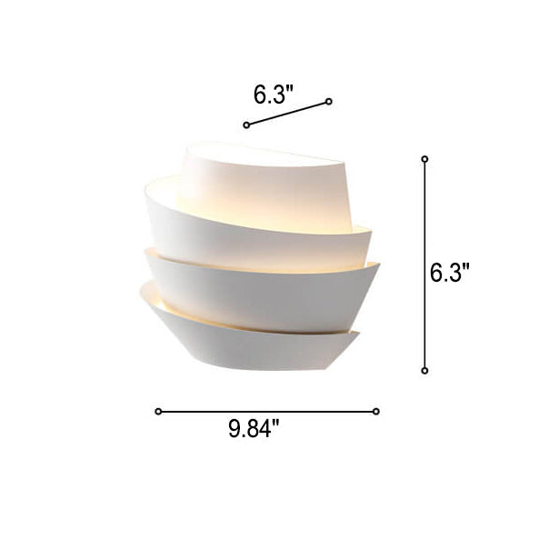 Luminique - Skandinavische Wandleuchte mit doppelten Eisenlichtern