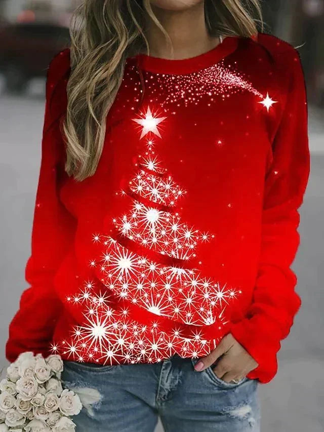 Kia – Gemütlicher Weihnachtspullover mit festlichem Motiv – Unisex