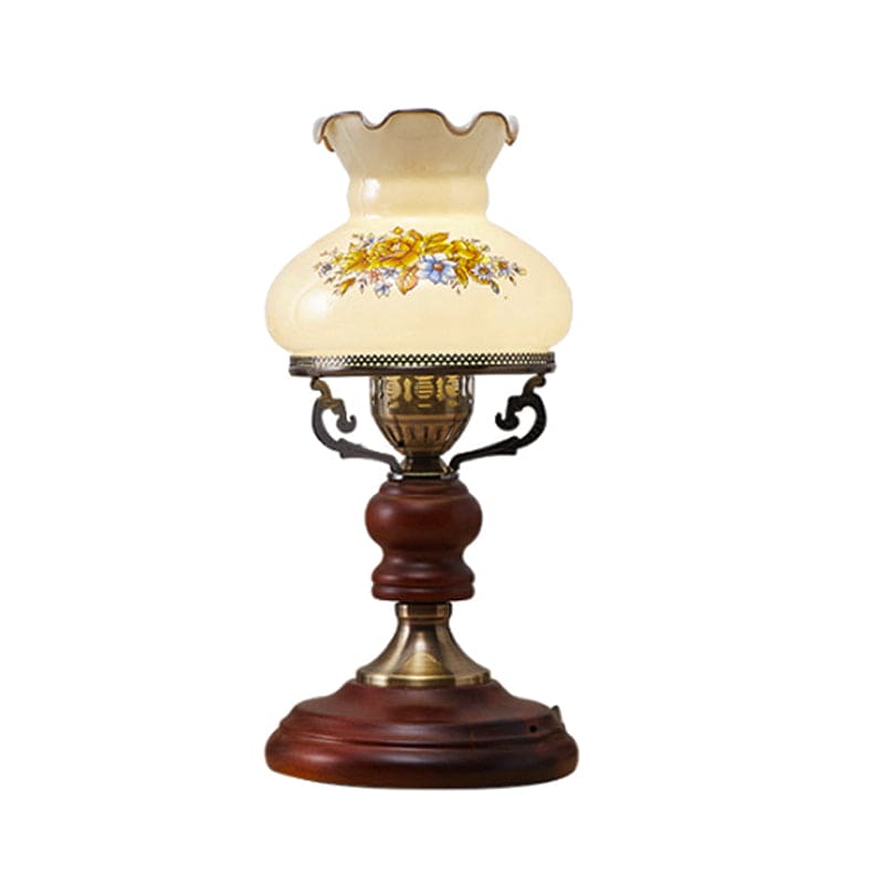 GlowSophie - Rødbrun Urne Bordlampe