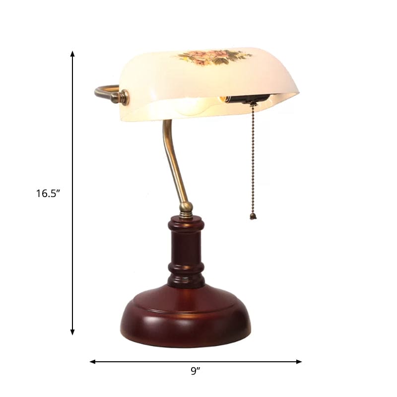 EvoLicht - Halbzylindrische Nachttischlampe im Vintage-Stil