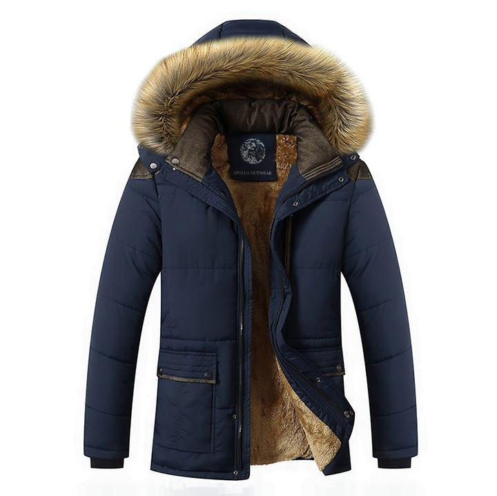 Veste parka en polaire chaude – Veste d'hiver élégante en matériau de haute qualité