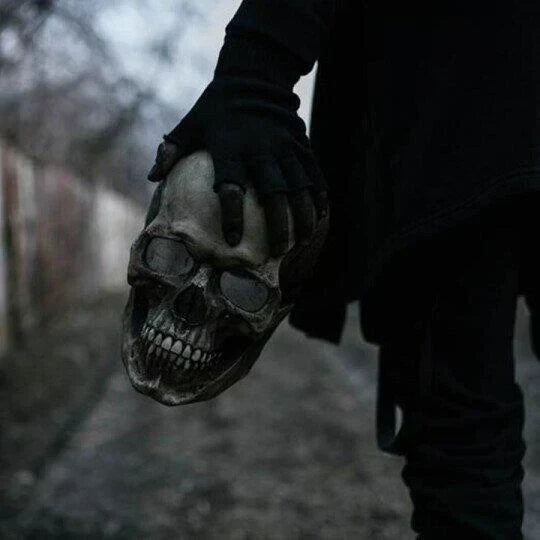 Maschera teschio - maschera spaventosa realistica per festa e cosplay