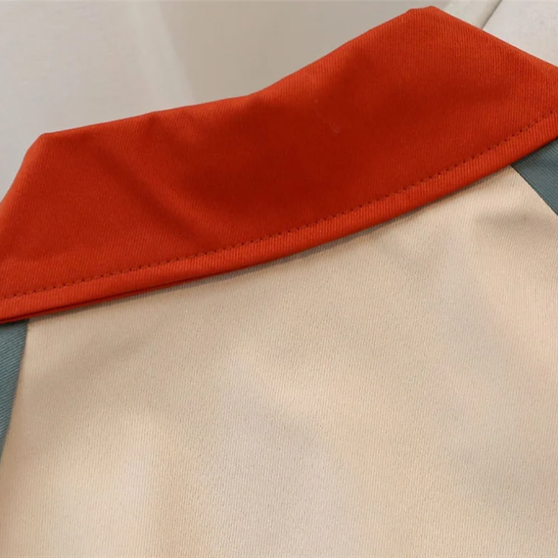 Caren Coat | Colourblock Trenchcoat für Damen für Stil und Komfort