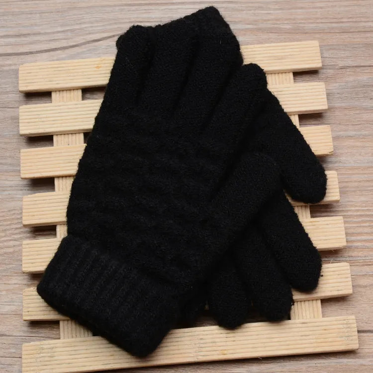 Gestrickte Touchscreen-Handschuhe für Frauen - Amara