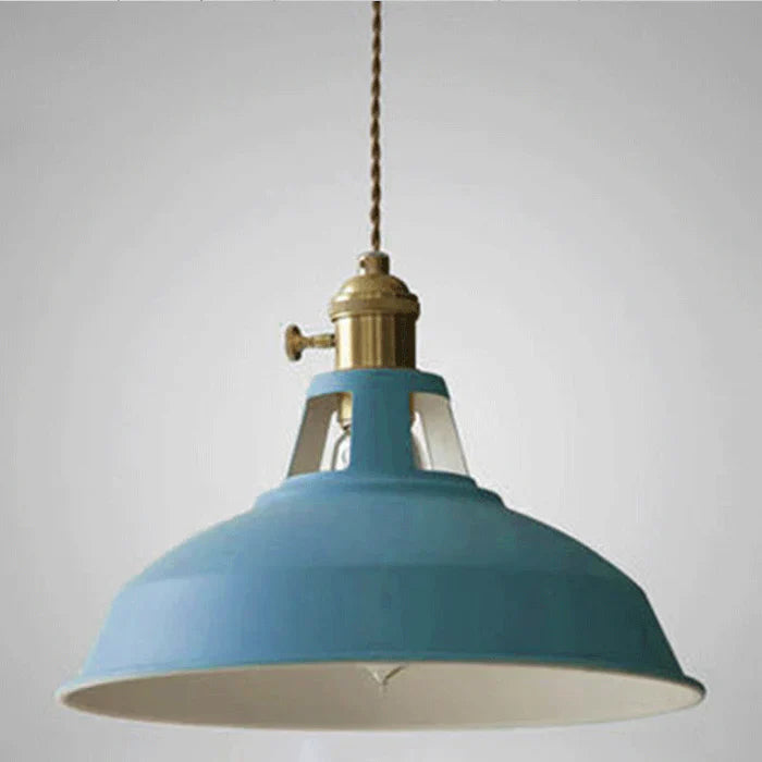 LumiIron – Lampada a sospensione industriale retrò in metallo – Regolabile e robusta