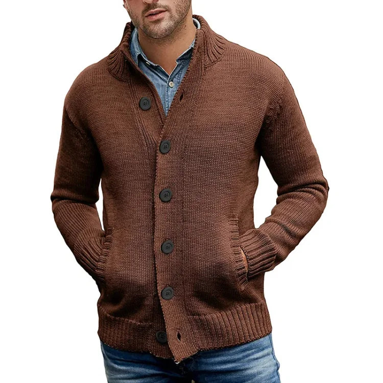 Klassische Strickjacke mit Knöpfen - Archie