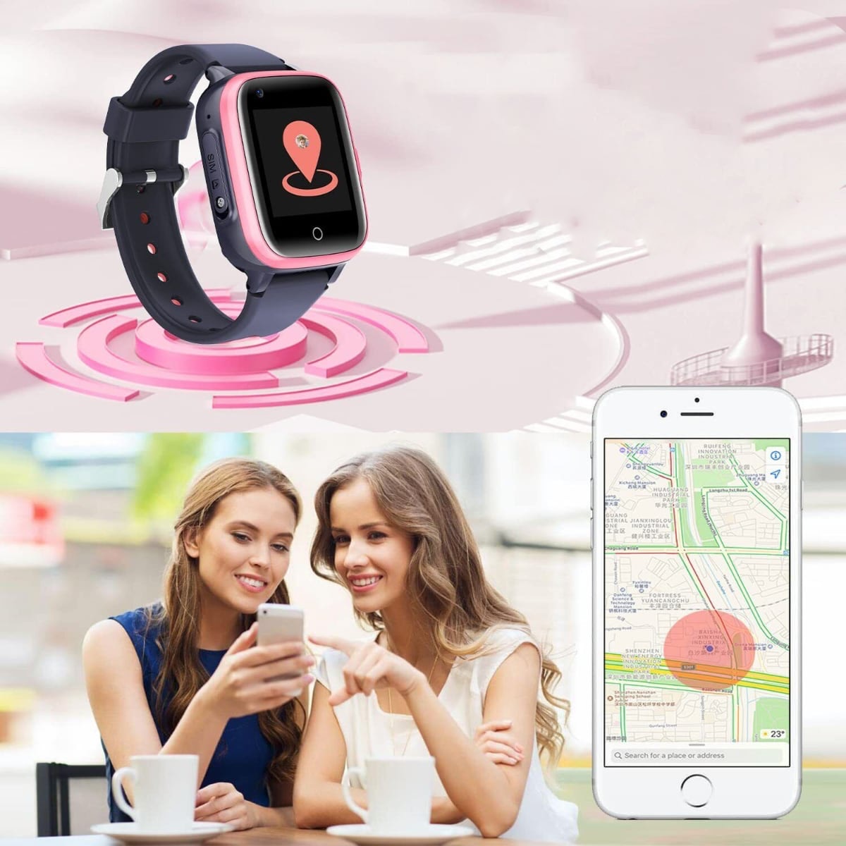 SmartKid Pro – Kinder-Smartwatch mit GPS, Kamera & SIM-Kartenslot