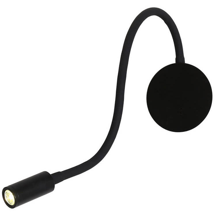 FlexiGlow - Moderne LED-Wandleuchte mit 360 Grad verstellbarem Licht