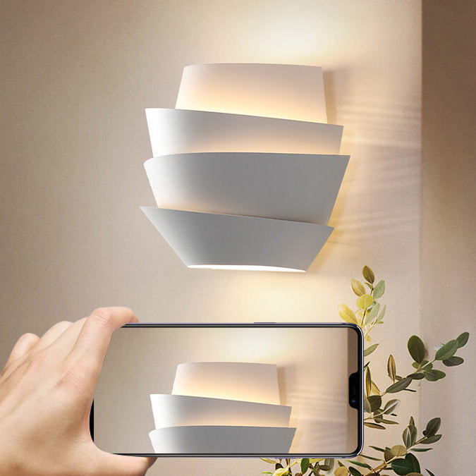 Luminique - Skandinavische Wandleuchte mit doppelten Eisenlichtern