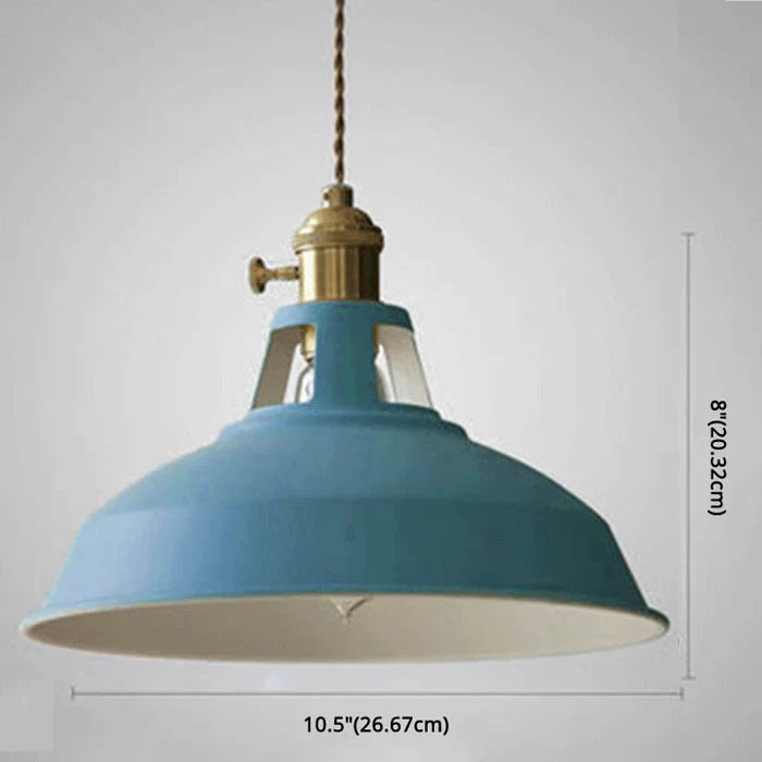 LumiIron – Lampada a sospensione industriale retrò in metallo – Regolabile e robusta