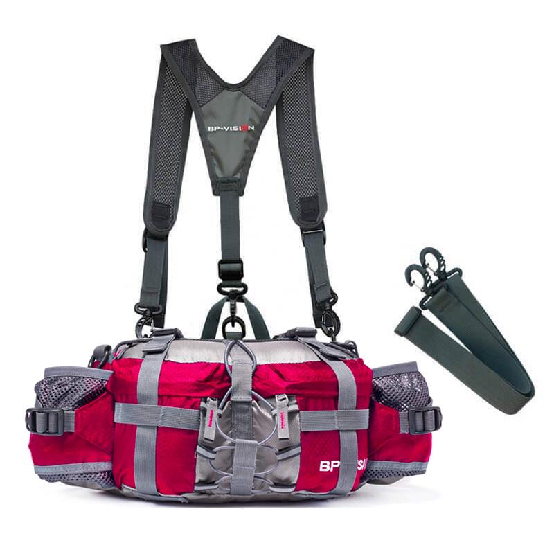 Outdoor Adventure Crossbody Taske - praktisk taske med flere rum