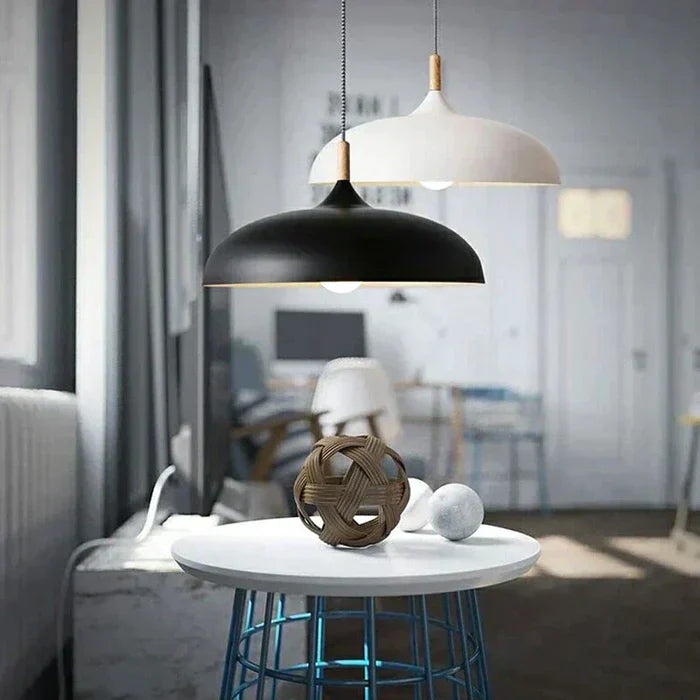 NordOak – LED Deckenleuchte Eichenholz skandinavisch – Modern & langlebig